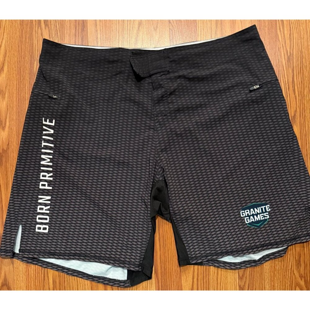 Born Primitive Shorts Mens 44 9" Athletic Training CrossFit Granite Games